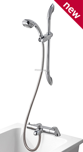 Aqualisa Midas 200 Exposed Bath Shower Mixer - High Pressure